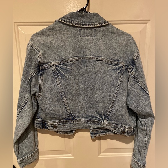 Torrid Cropped Vintage Jean jacket Size 0 - Picture 4 of 4